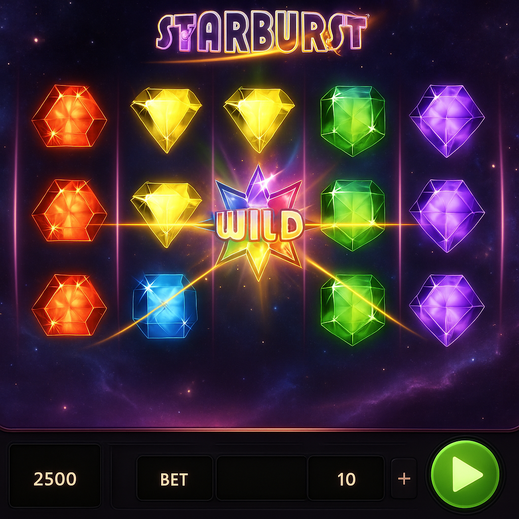 Ice Casino - Starburst Slot Game